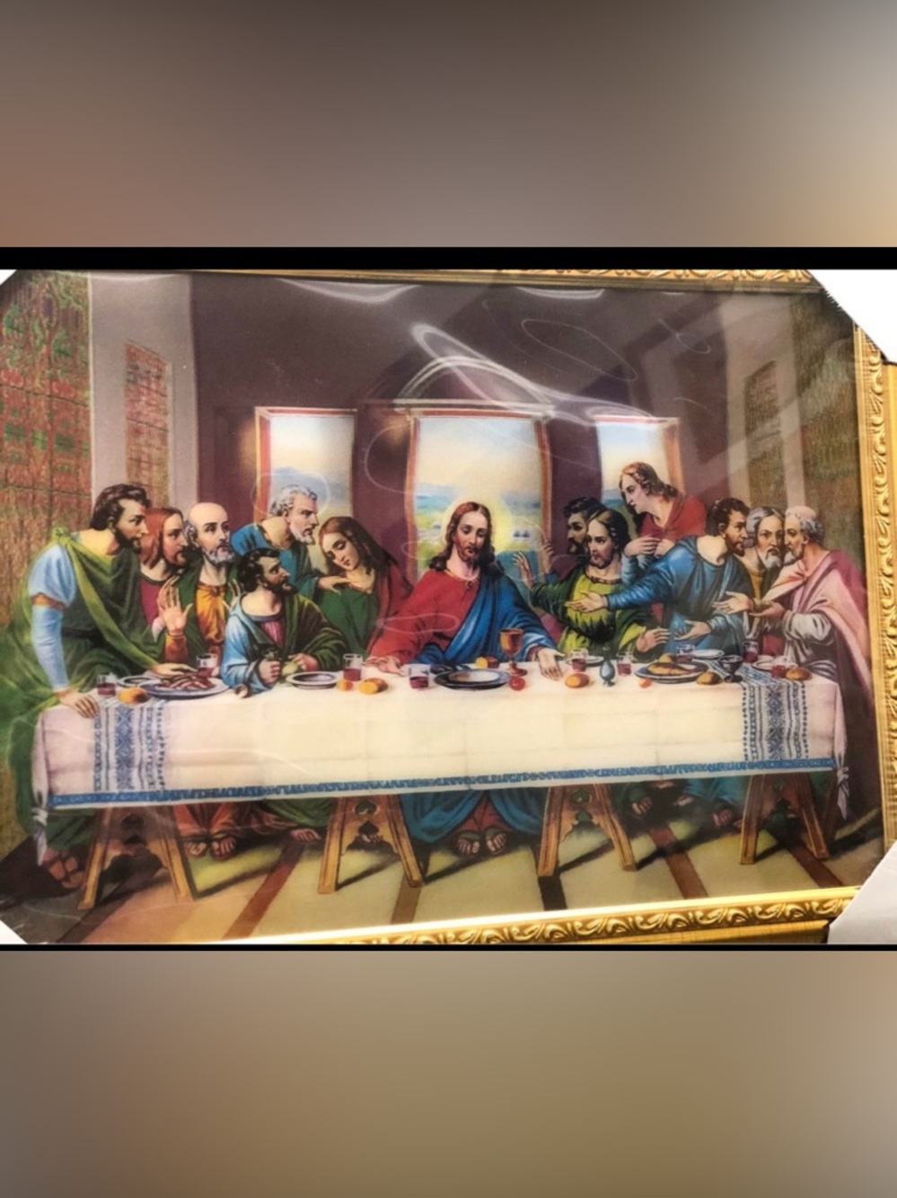 The Last Supper Wall Art Print - Multicolor